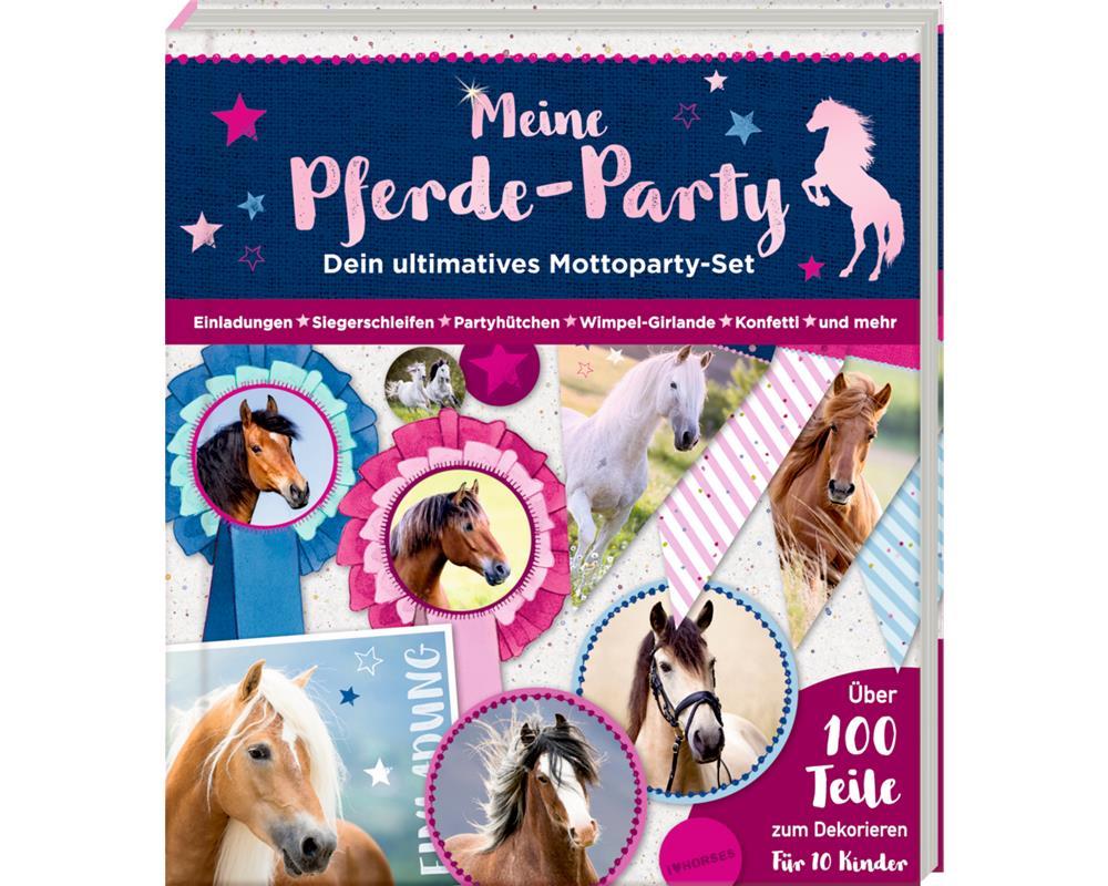 Aktivbuch: Meine Pferde-Party Pferdefreunde (Mottoparty-Set), Neuware