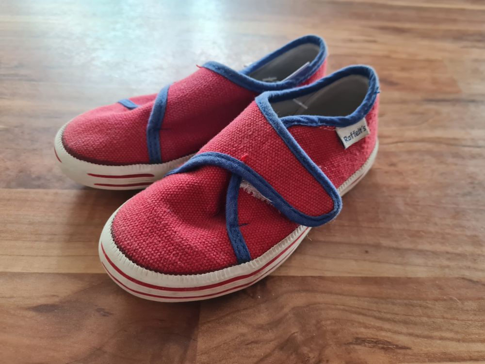 Raffelt's Hausschuhe, Gr. 24, Secondhand