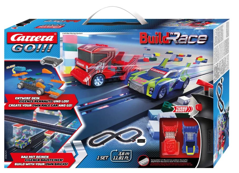 Carrera GO!!! Build 'n Race Rennstrecken-Set, Neuware