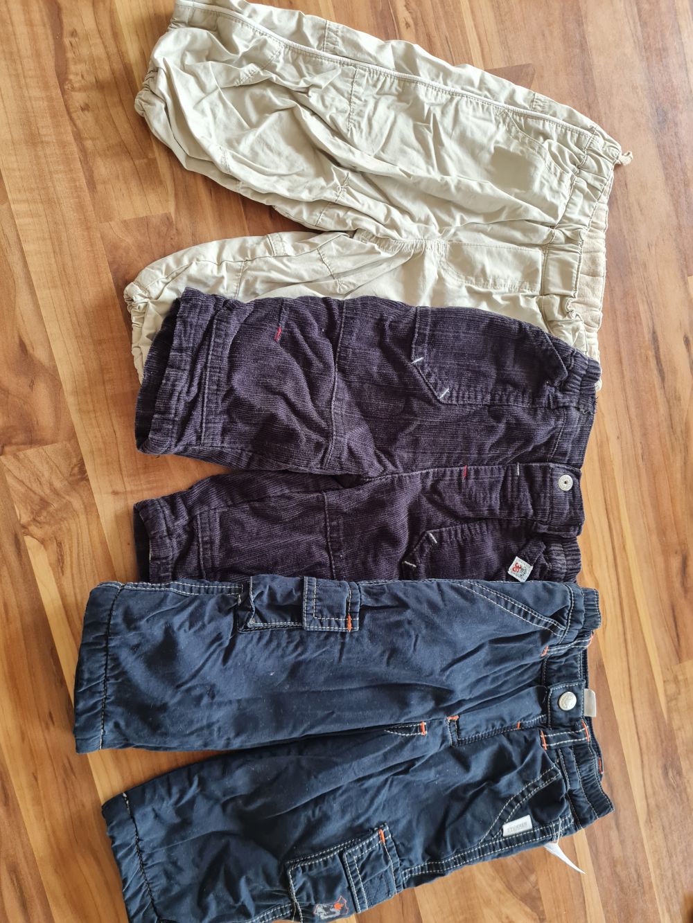 3 Hosen für Jungen für Herbst/Winter, Gr. 68, Secondhand