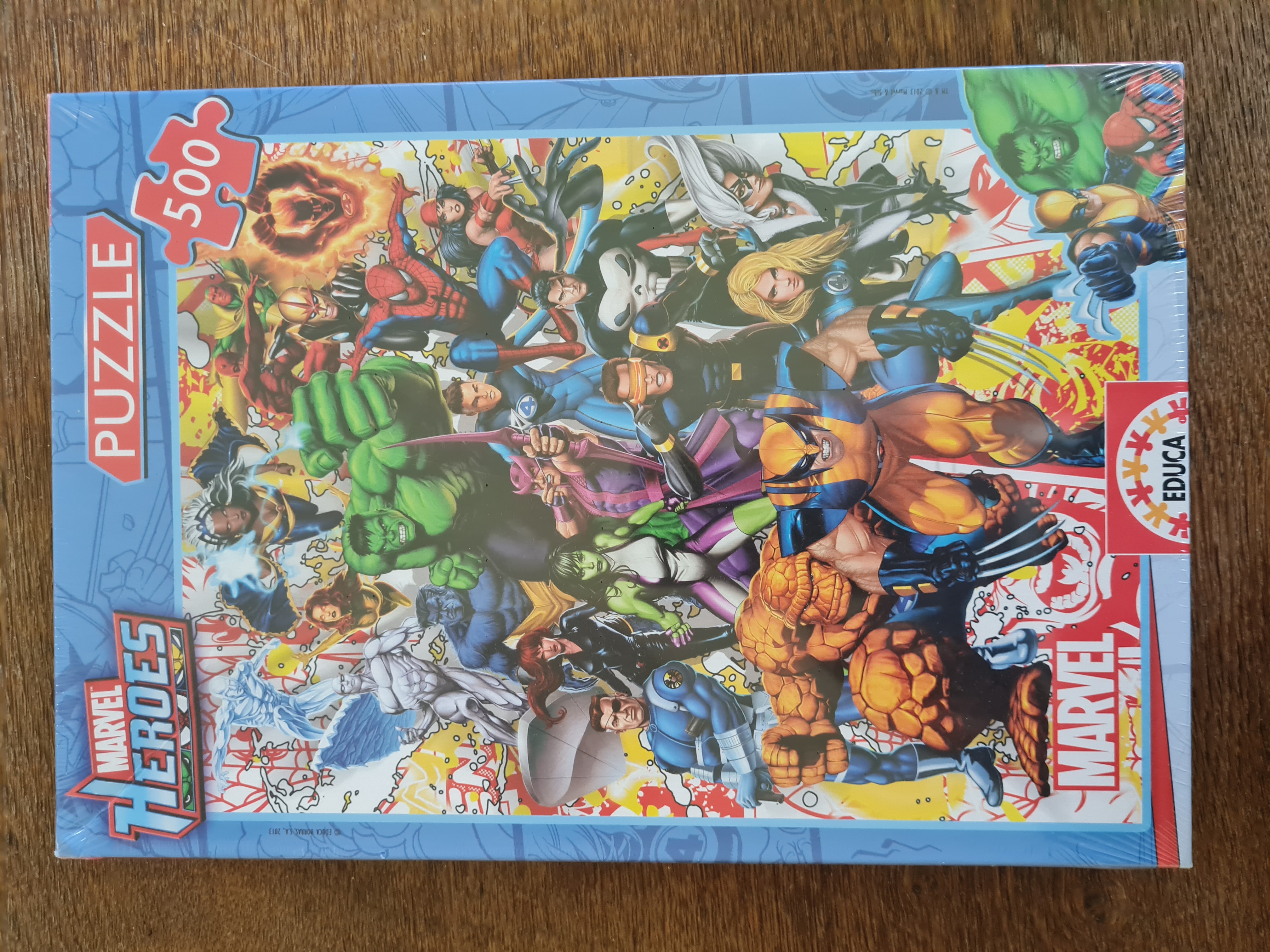 Marvel Heroes Puzzle, Superhelden, 500 Teile, Neuware