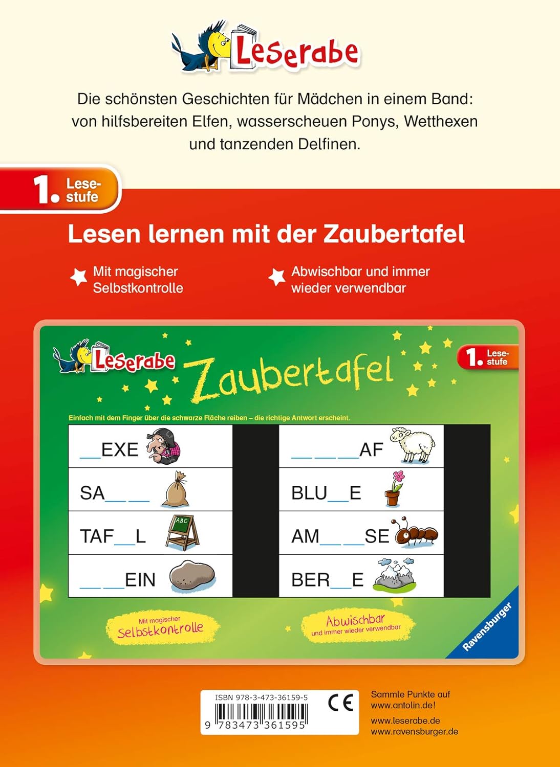 Leserabe - Sonderausgaben: Die besten Erstlesegeschichten für Jungs 1. Klasse mit toller Zaubertafel, Neuware