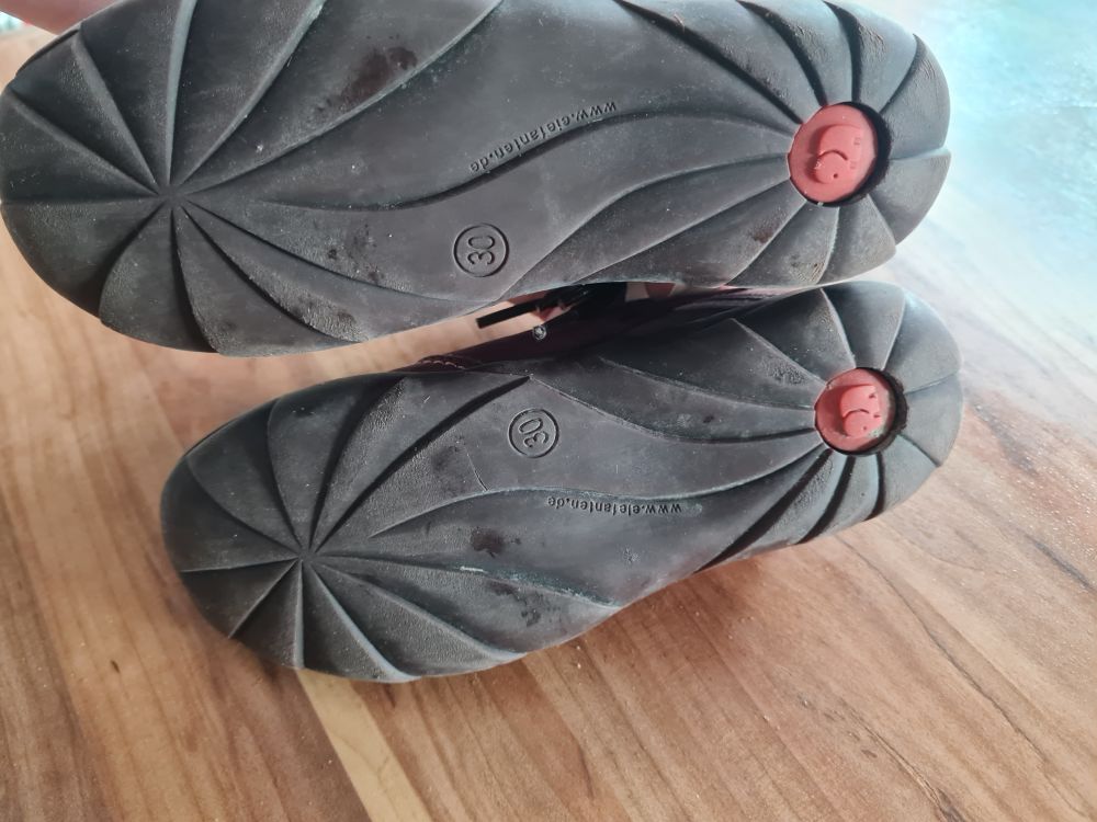 Elefanten Schuhe für Mädchen, Gr. 30, Secondhand