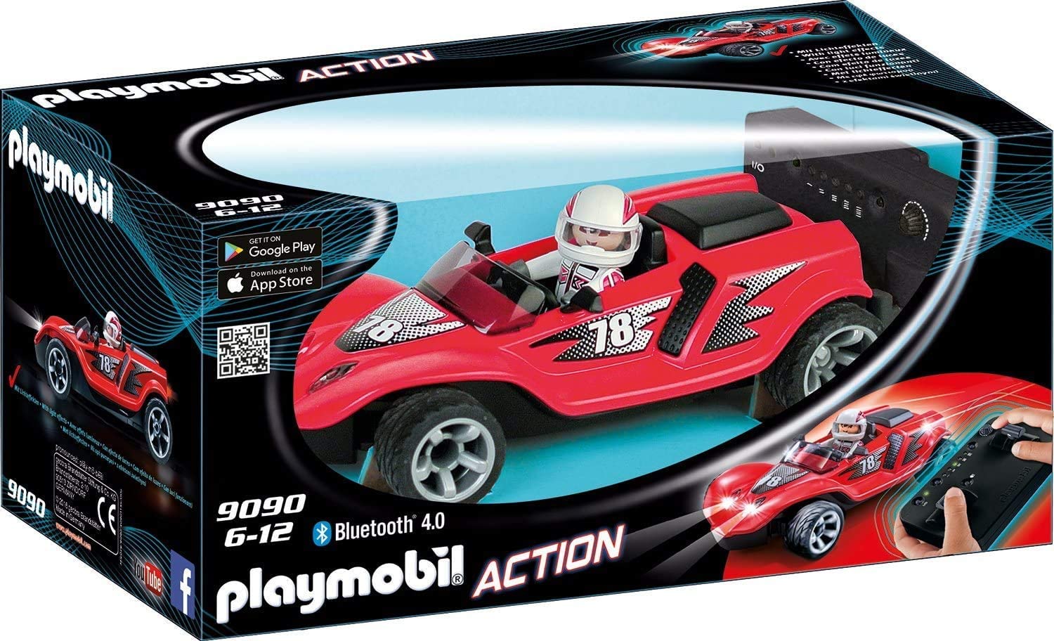 PLAYMOBIL Action 9090 RC-Rocket-Racer mit Bluetooth-Steuerung, Neuware