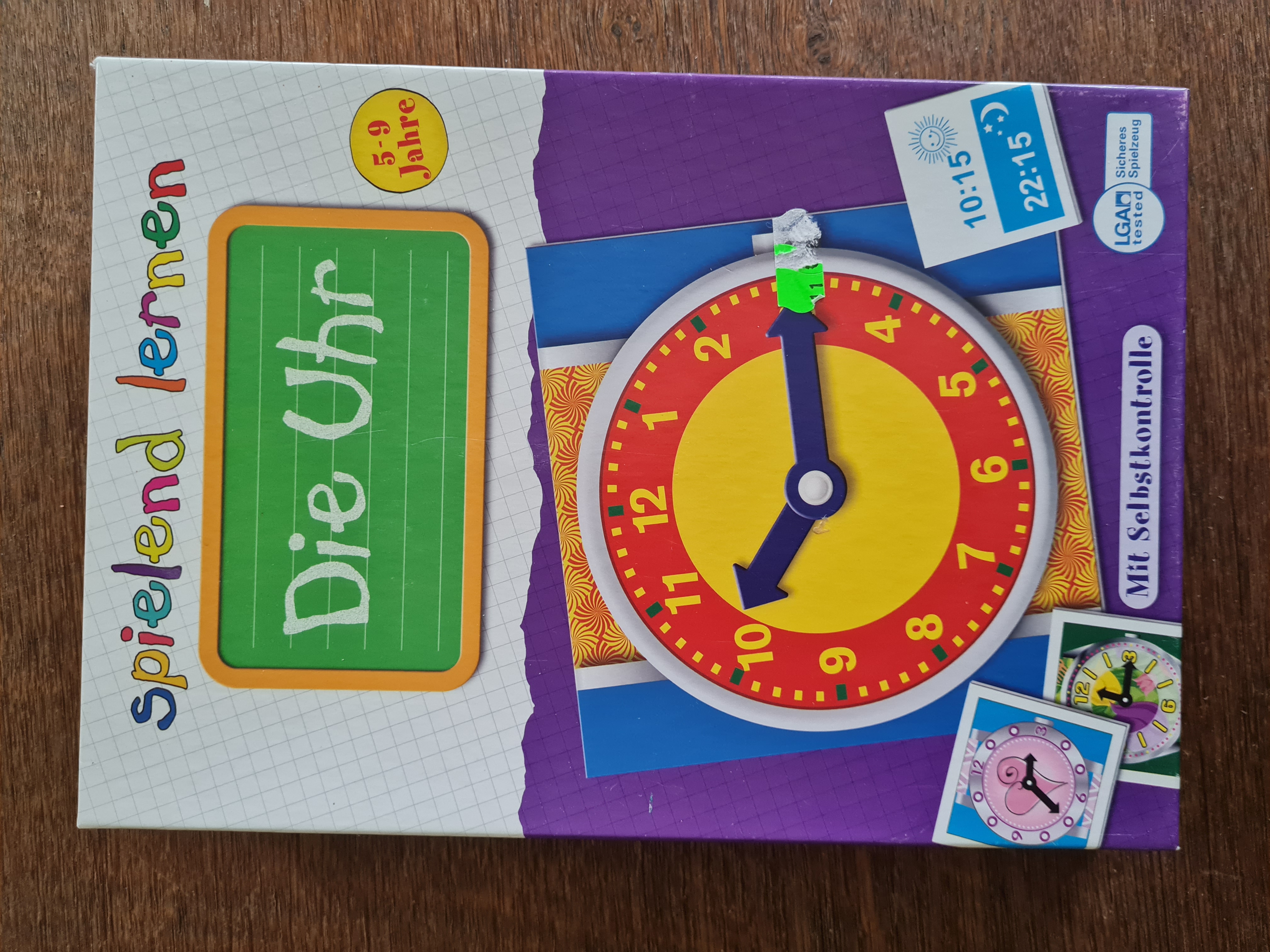 Spielend lernen - Die Uhr