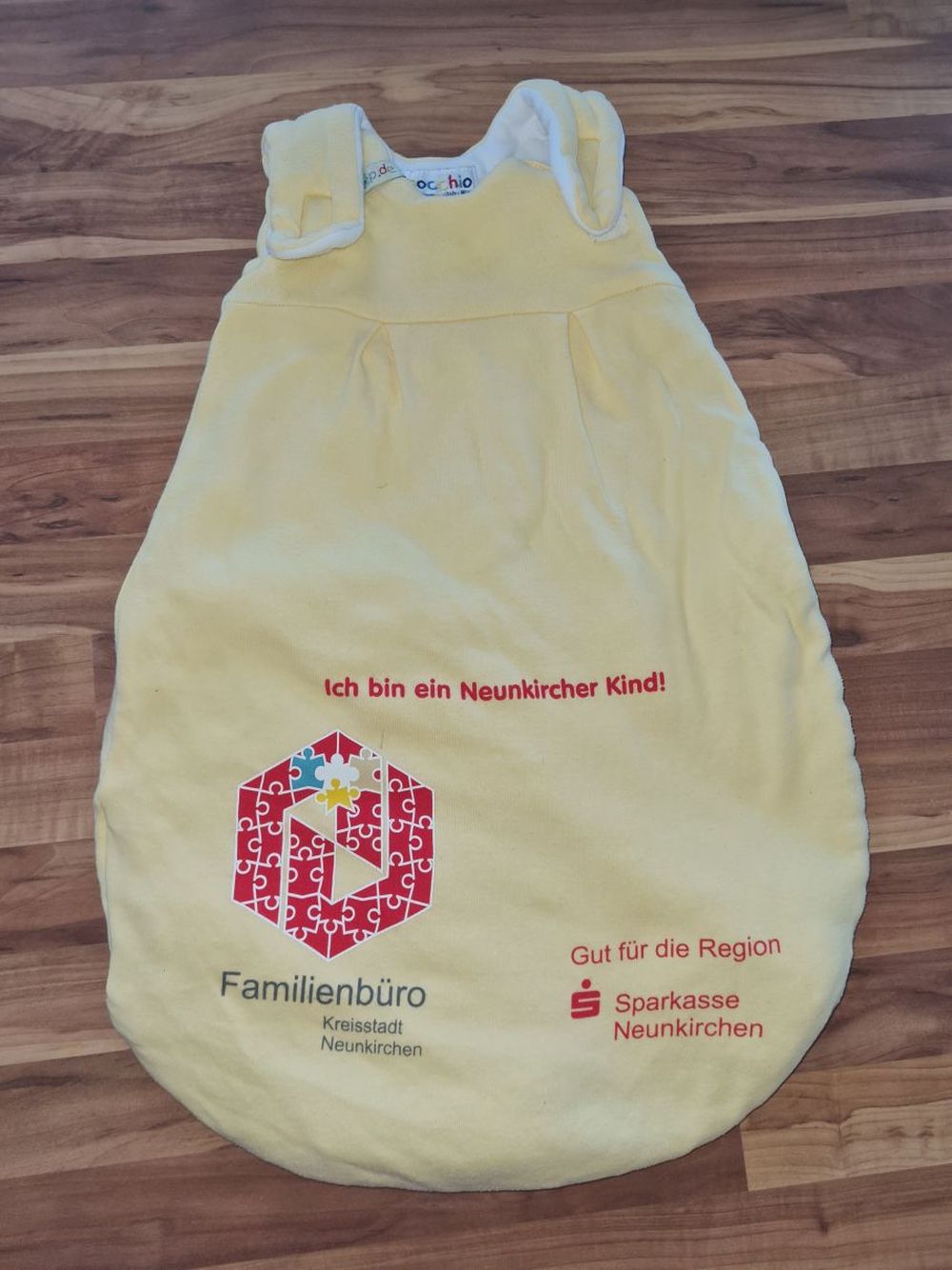 Pinocchio Schlafsack, Gr. 50/56, 2,5 TOG, Secondhand