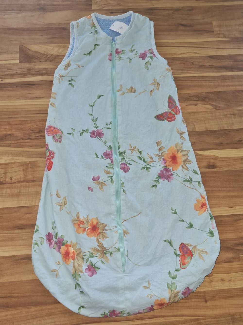Schlafsack "Blumen" 70cm, ca. 1 TOG, Secondhand