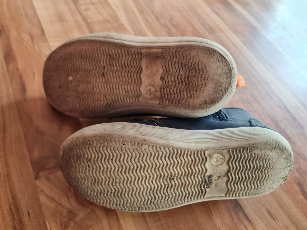 Schuhe, marineblau, Gr. 25, Secondhand
