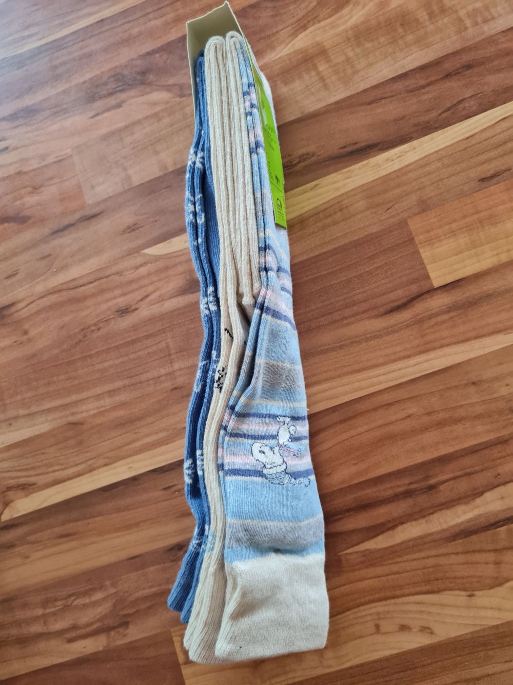 3 Paar Kniestrümpfe "Peanuts", Gr. 35-38, Neuware