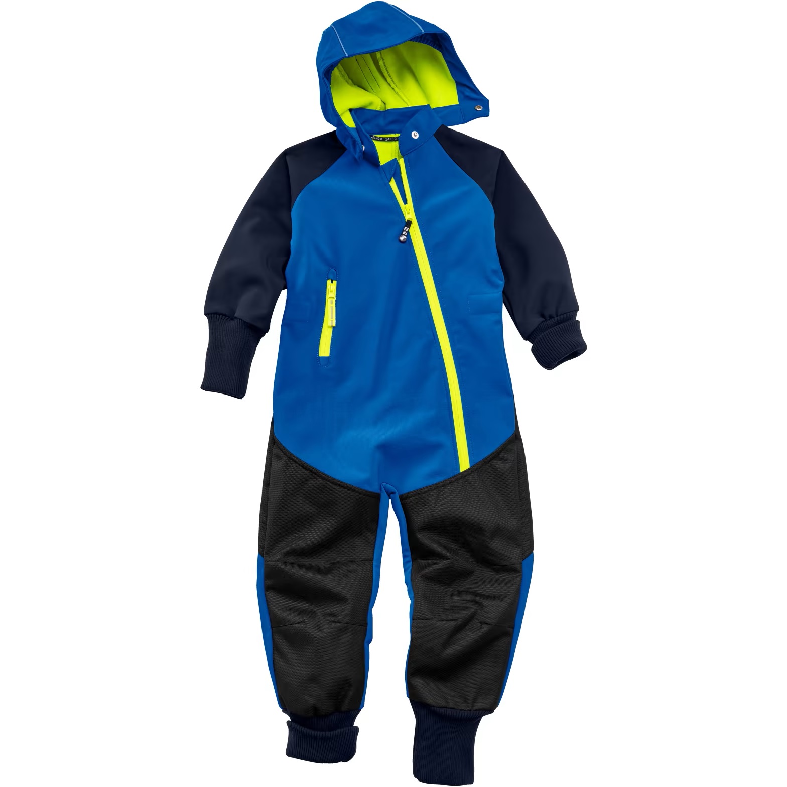 Jako-o Softshell Overall mit Robust Besatz, marine, Gr. 80/86, Neuware