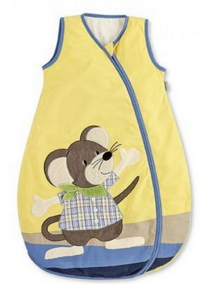 Sterntaler 94159 - Sommer-Schlafsack Maus Maxi 60cm, Neuware mit Etikett