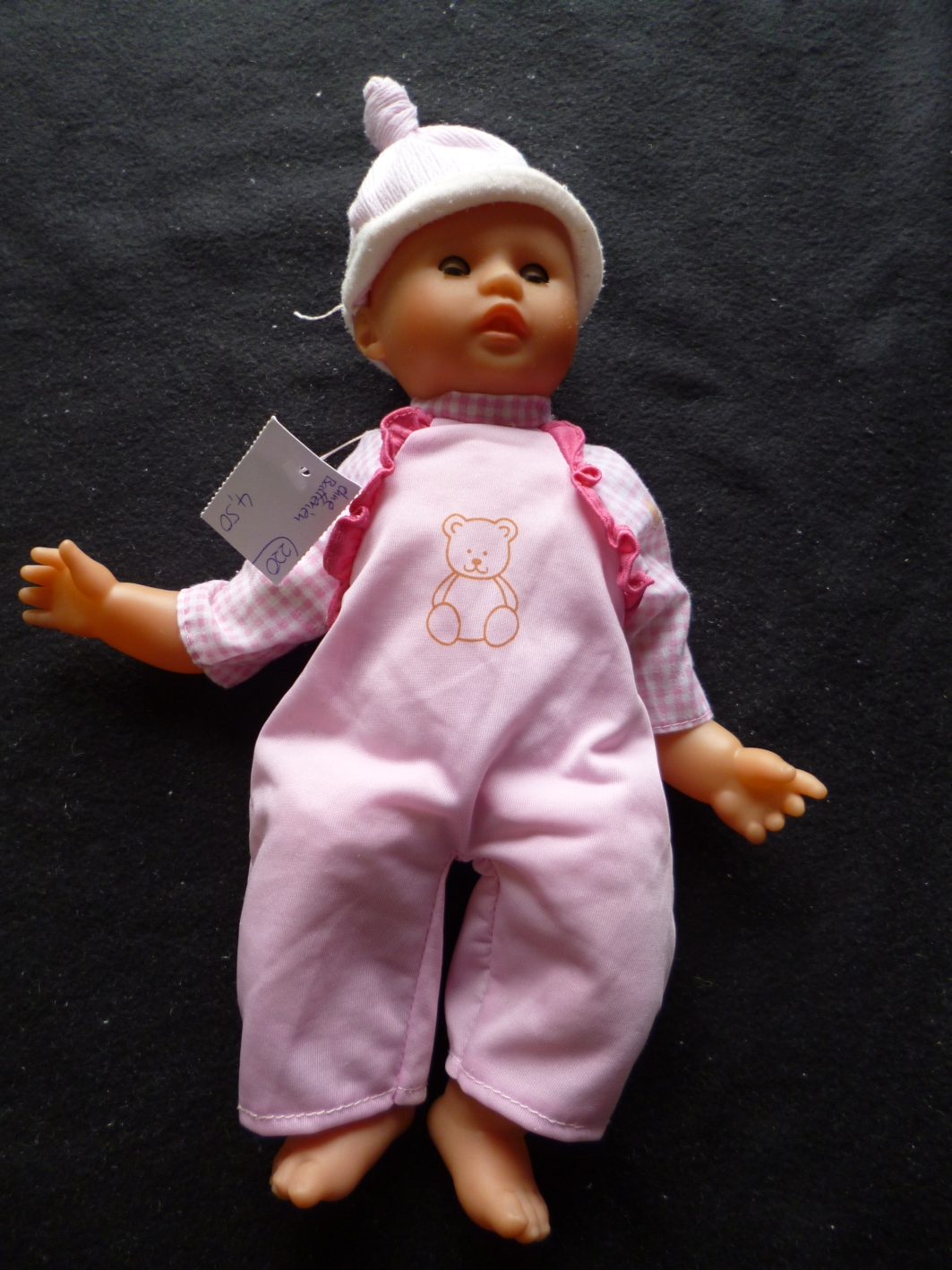 Puppe ca. 30cm mit Schlafaugen