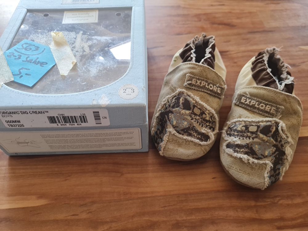 Robeez Lederpuschen, Gr. 25/26, Secondhand
