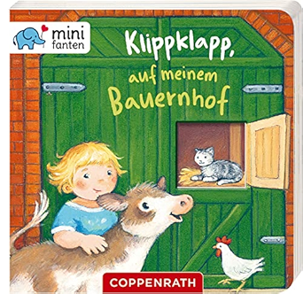 minifanten 13: Klippklapp auf meinem Bauernhof, Pappbilderbuch, Neuware