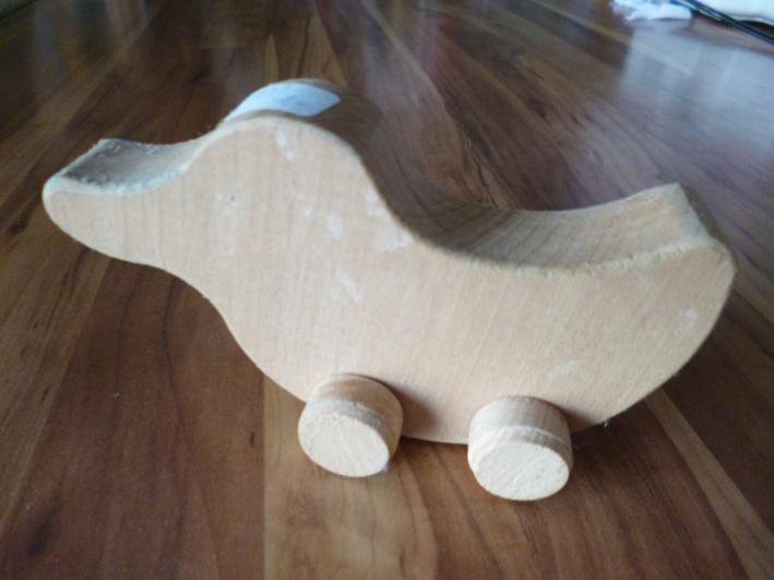 Holz-Ente