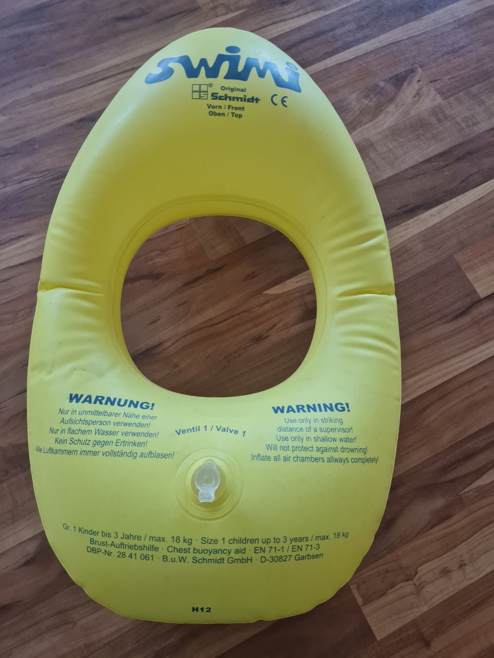 Schwimmhilfe Swimi, Gr. 1, Kinder bis 3 Jahre, max. 18 kg, Secondhand