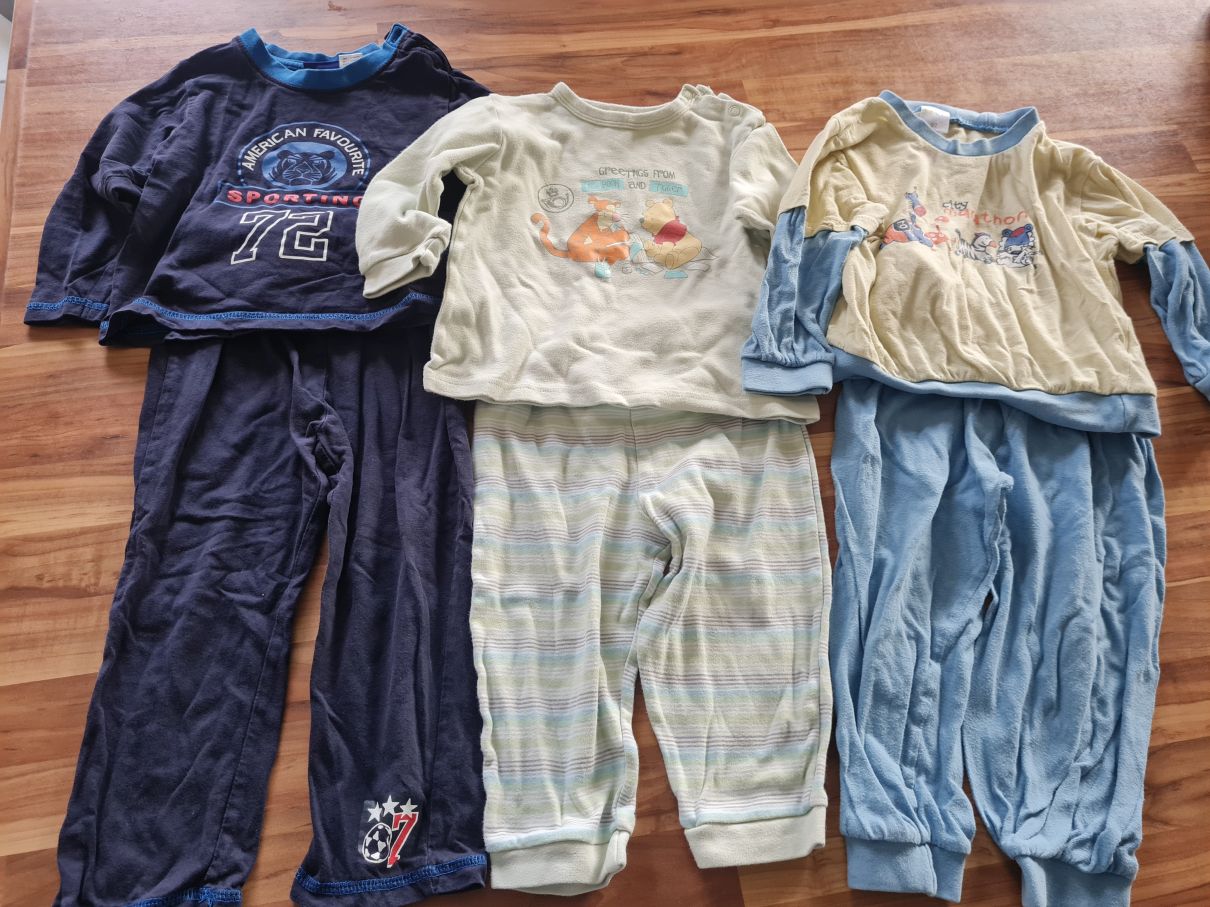 3 Schlafanzüge für Jungen, Gr. 86/92, Secondhand
