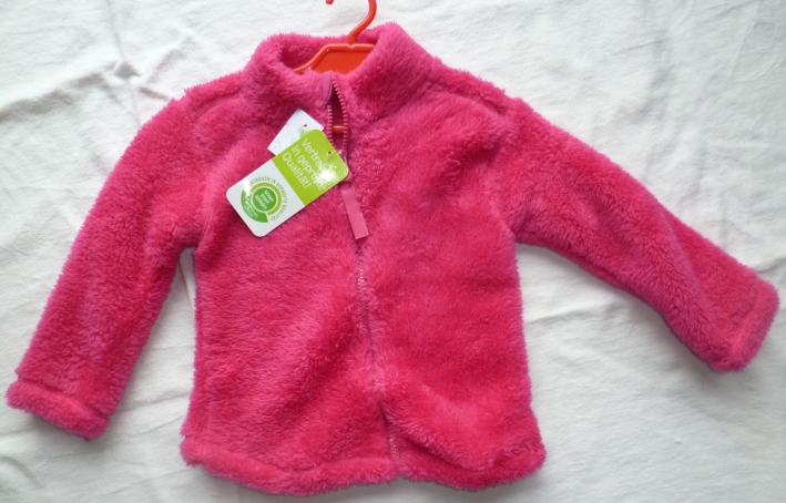 Flauschige Jacke Gr. 86, Neuware