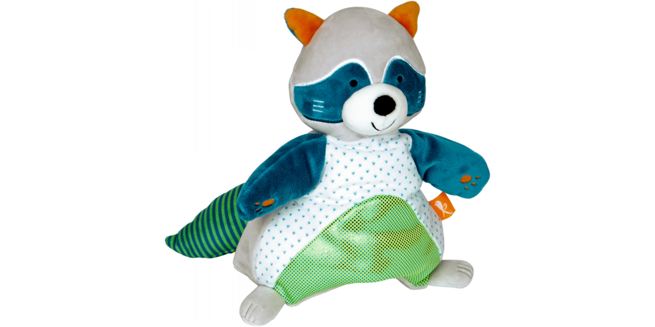 Schmuse-Handpuppe Waschbär, Neuware