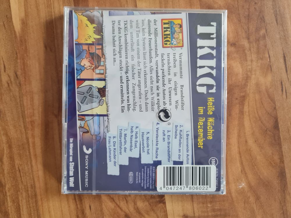 TKKG - CD 150 - Heisse Nächte im Dezember (Hörspiele von EUROPA), Neuware