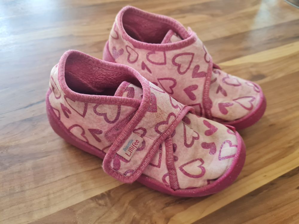Prinzessin Lillifee Hausschuhe, Gr. 26, Secondhand