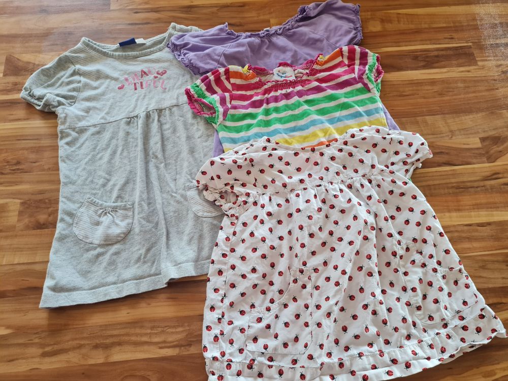 Sommerpaket für Mädchen, Gr. 110, Secondhand