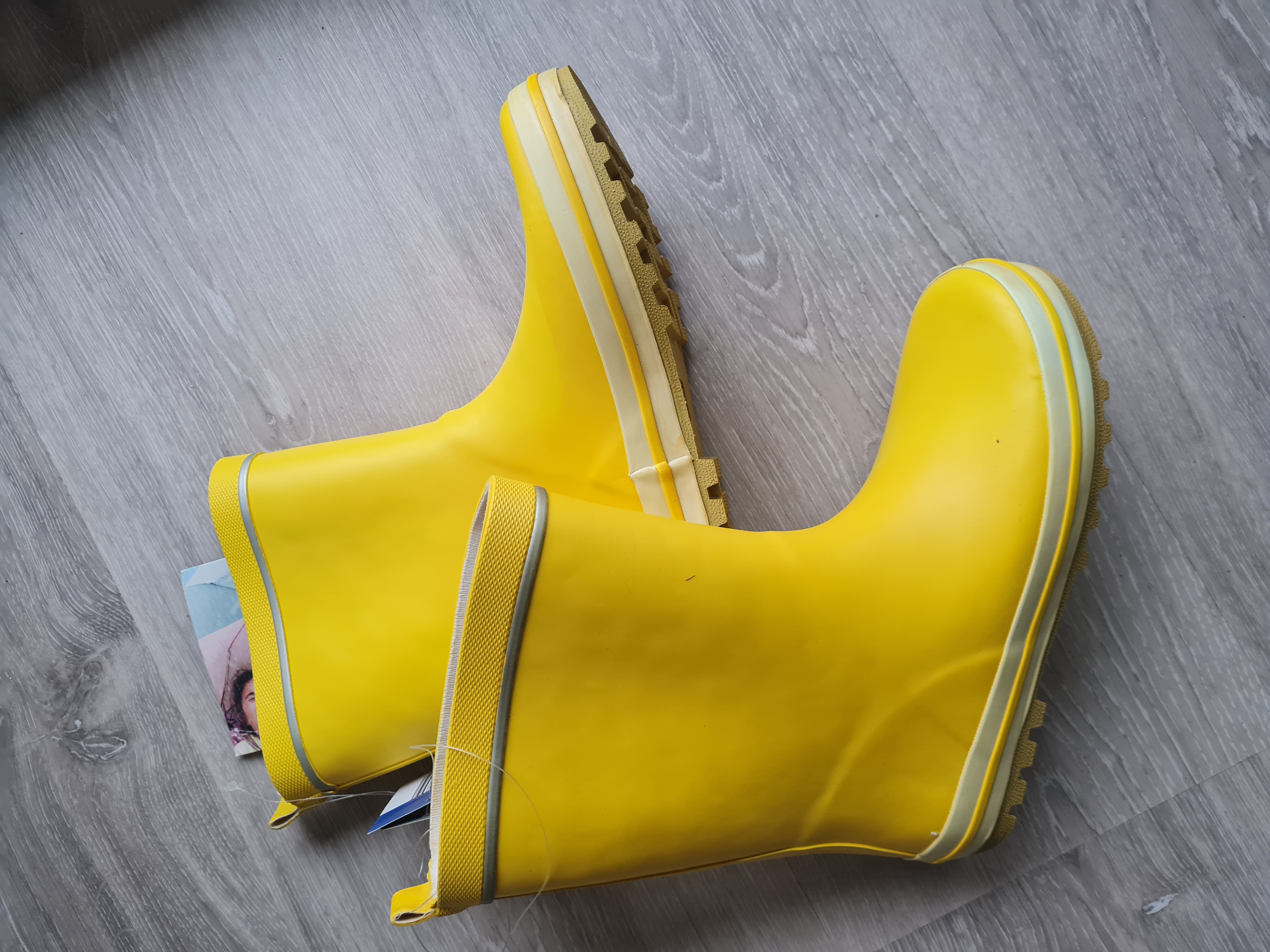 Gummistiefel für Kinder, gelb, Gr. 33, Neuware
