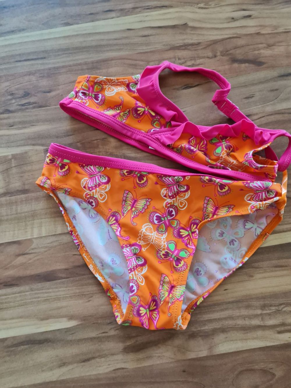Bikini "Schmetterlinge" Gr. 122/128, Secondhand