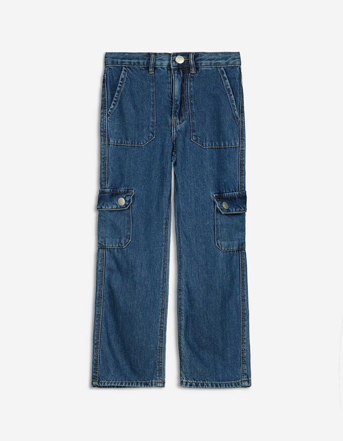 Jeans - Bootcut Fit, Mädchen-Jeans, Gr. 128, Neuware