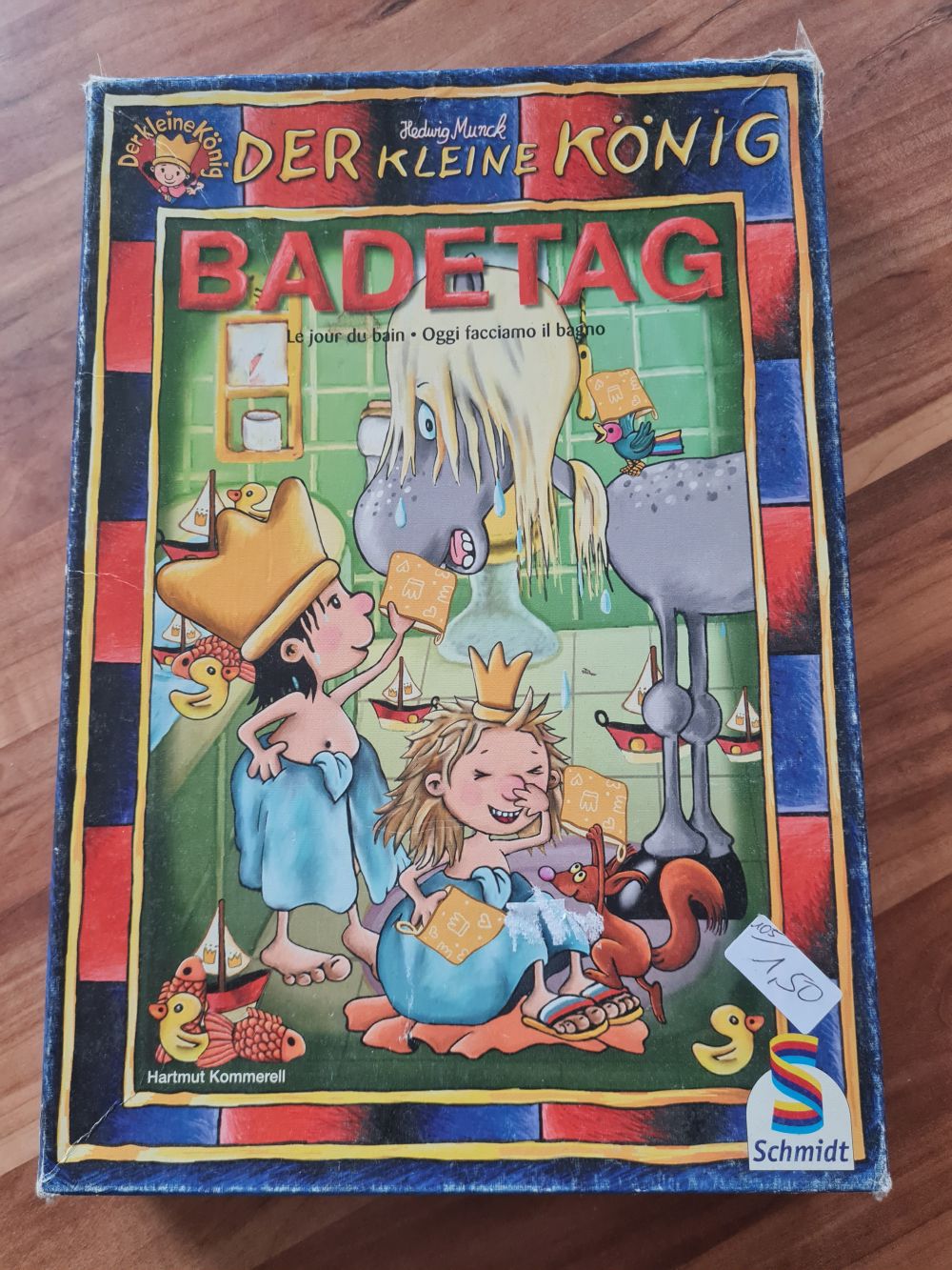 Der kleine König - Badetag, Secondhand