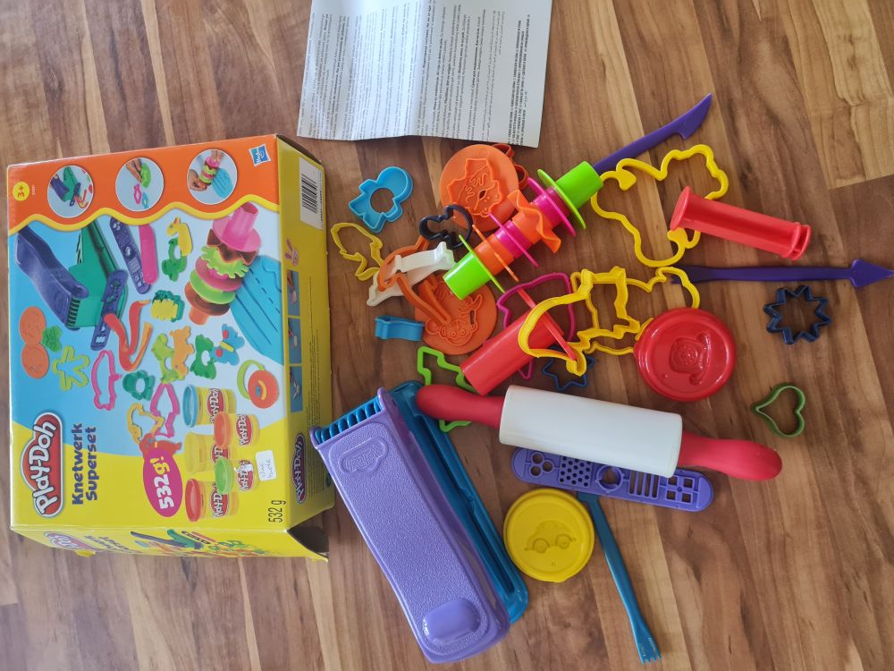 Play-Doh Knetwerk Superset, Secondhand