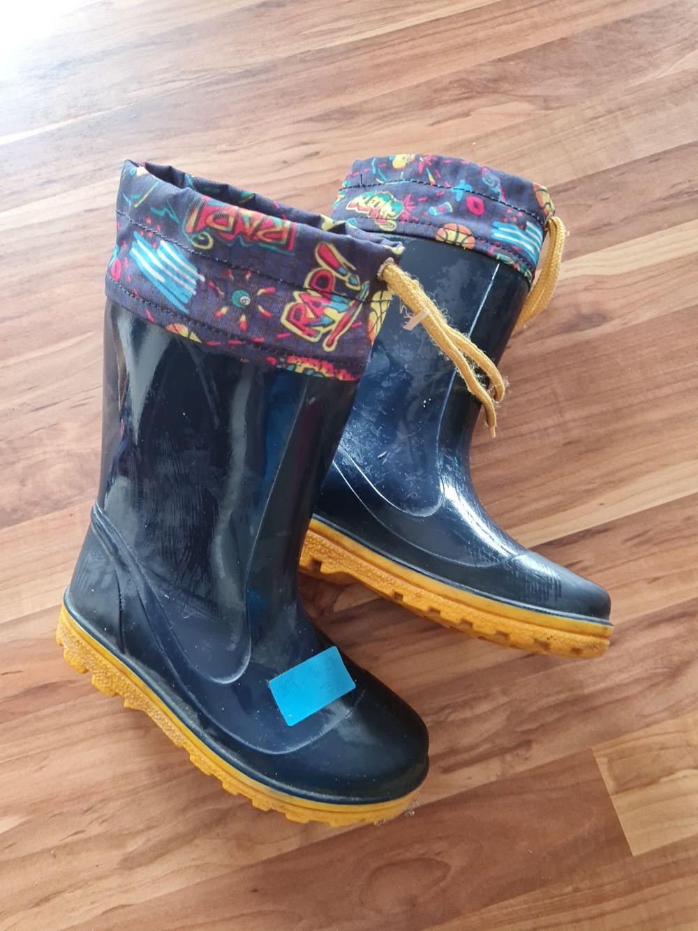 Gummistiefel, marineblau, Gr. 27, Secondhand