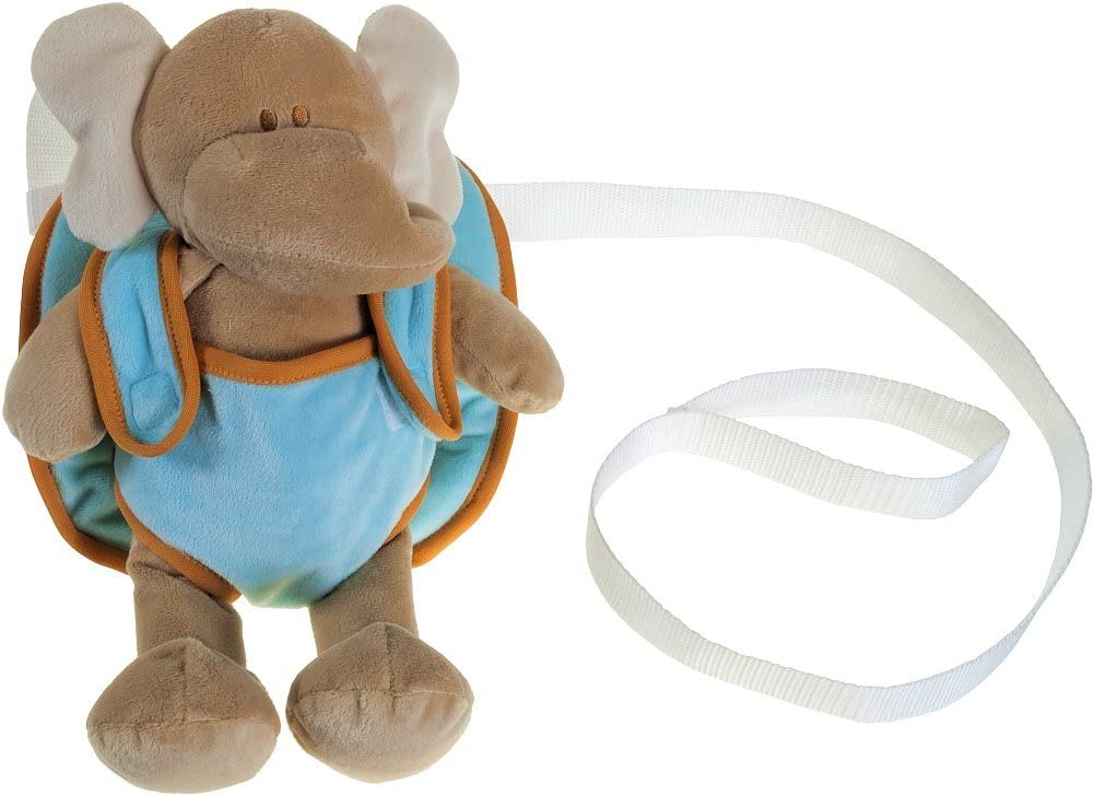 Sicherheitsleine in Kombination mit Rucksack und Kuscheltier, Modell Elefant, Secondhand