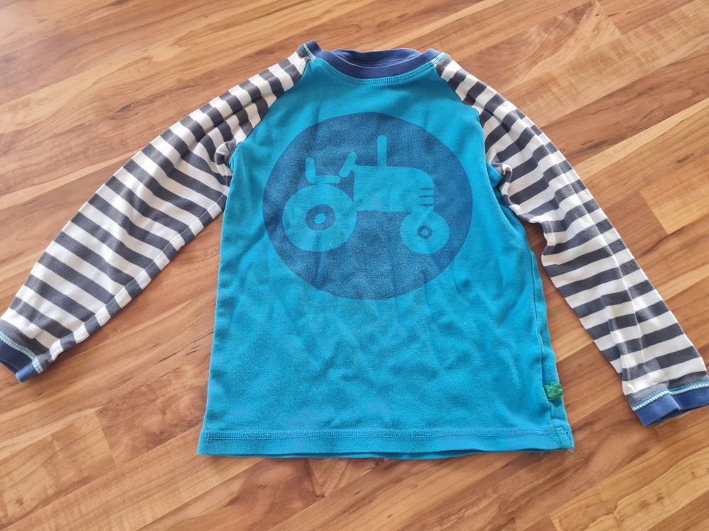 Fred's World Langarmshirt "Trecker", Gr. 110, Secondhand
