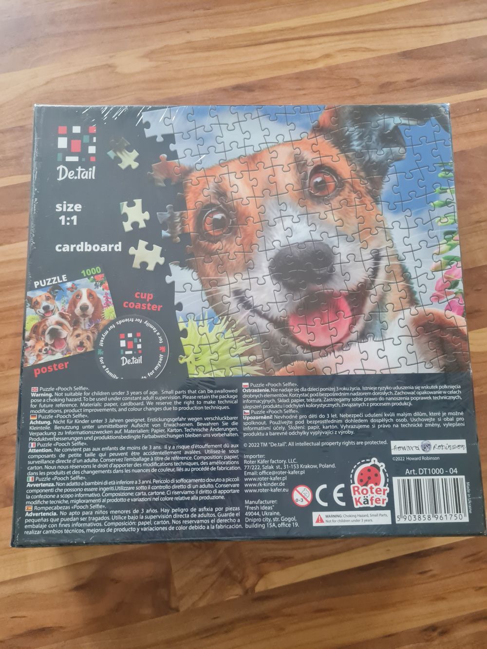Puzzle "Pooch Selfie", 1000 Teile, Neuware