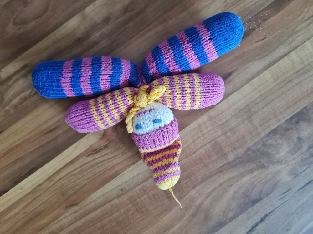 Strick-Puppe, Wichtel - Waldorf Art, Secondhand