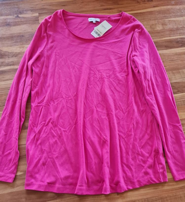 NEXT MATERNITY Umstandsshirt, Farbe: pink, Gr. 48, Neuware mit Etikett