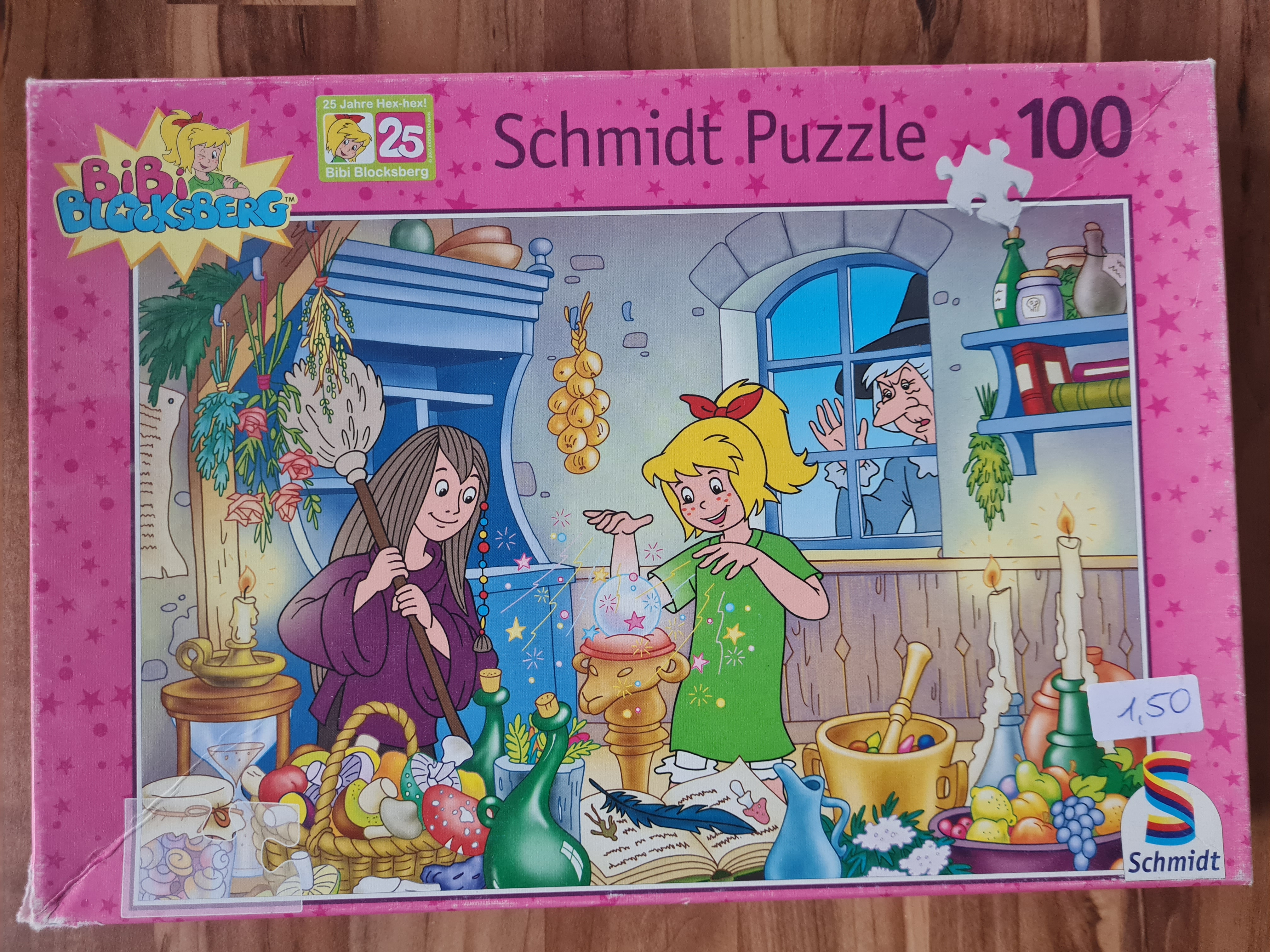 Puzzle Bibi Blocksberg, Hexenküche, 100 Teile