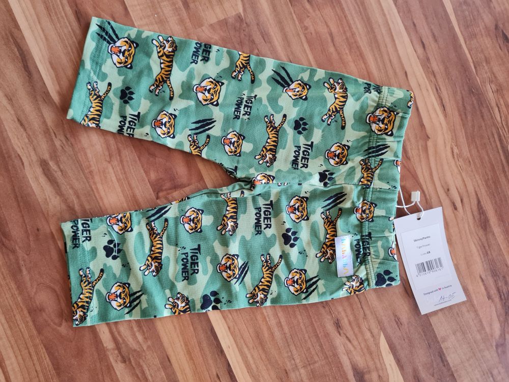 Babauba SkinnyPants "TigerPower", Gr. 68, Neuware mit Etikett