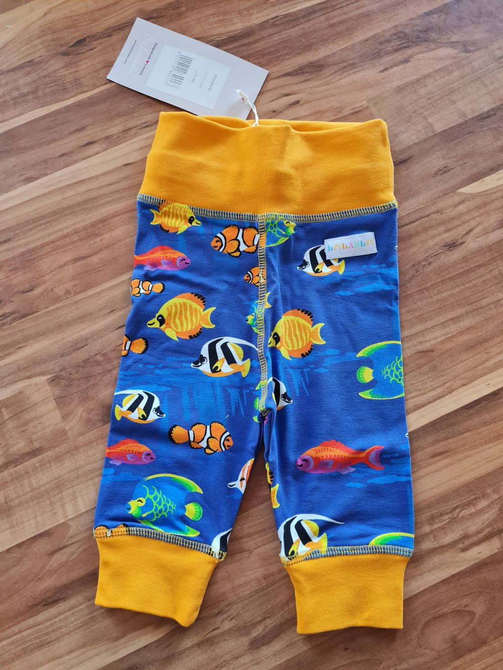 Babauba BabyPants "ColorfulFishes", Gr. 56, Neuware mit Etikett