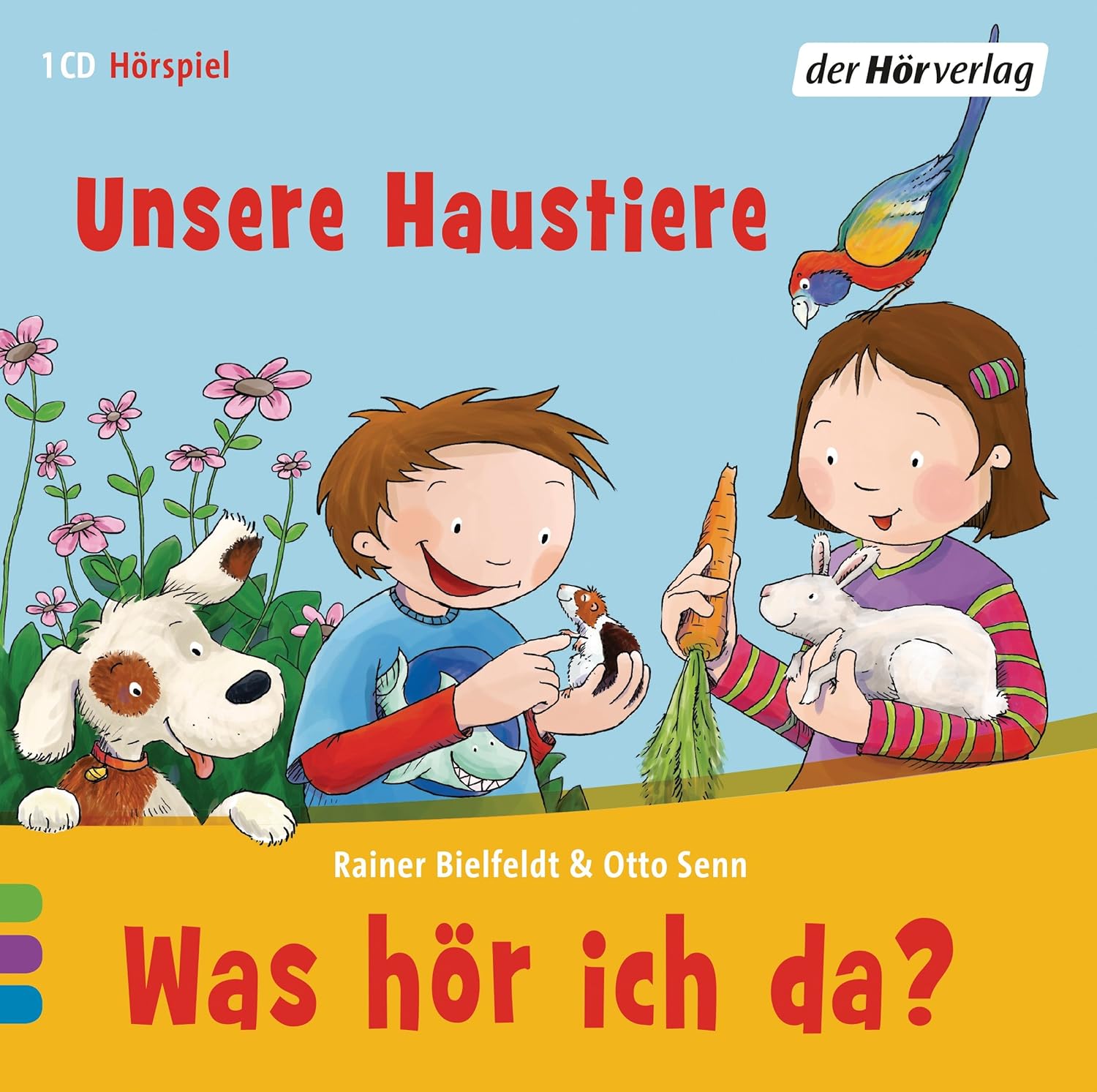 Was hör ich da? Unsere Haustiere, Lesung Audio CD, Neuware