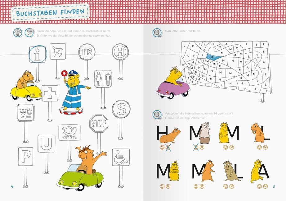 Mein Schulstart-Buch: Buchstaben - Zahlen - Konzentration, Neuware