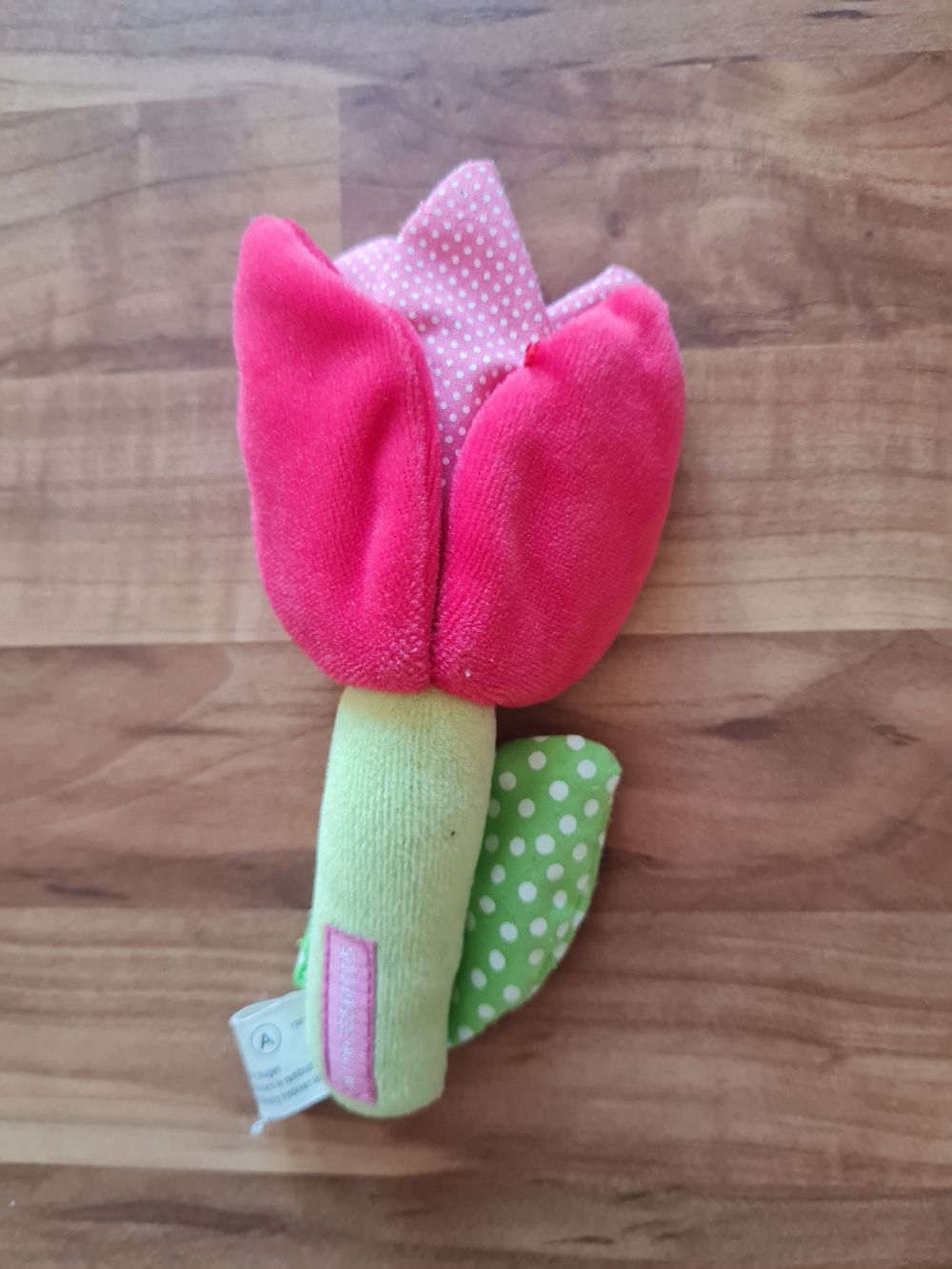 HEMA Greifling mit Rassel "Tulpe", Secondhand