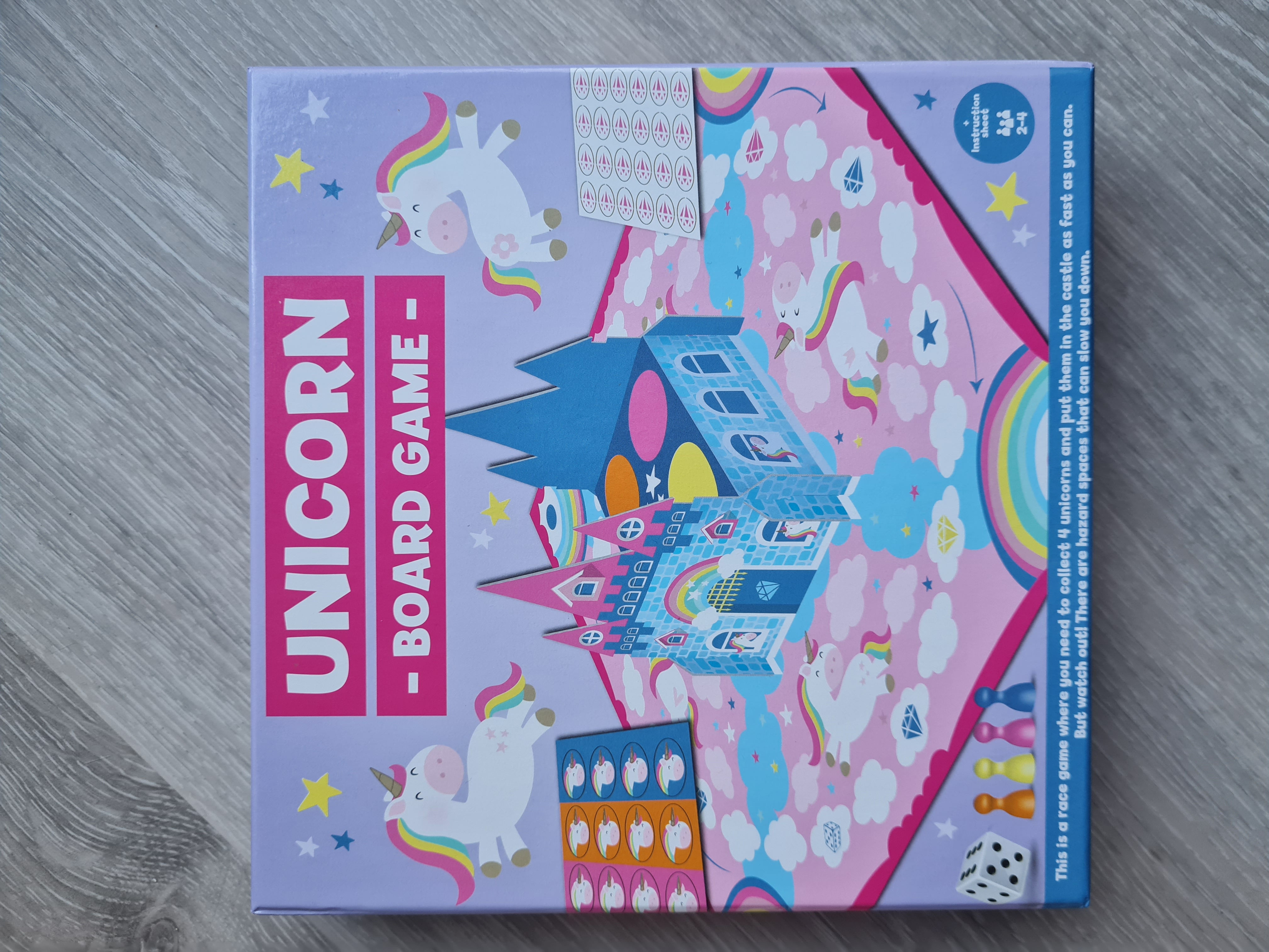 Unicorn Board Game, Neuwertig