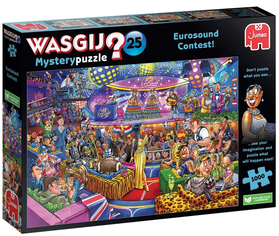 Wasgij Mystery 25 Eurosound Contest!, 1000 Teile Puzzle, Neuware