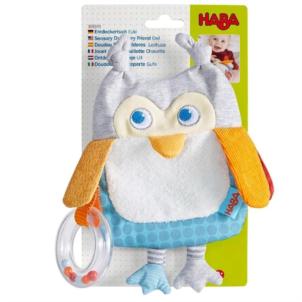 HABA Entdeckertuch Eule, Neuware