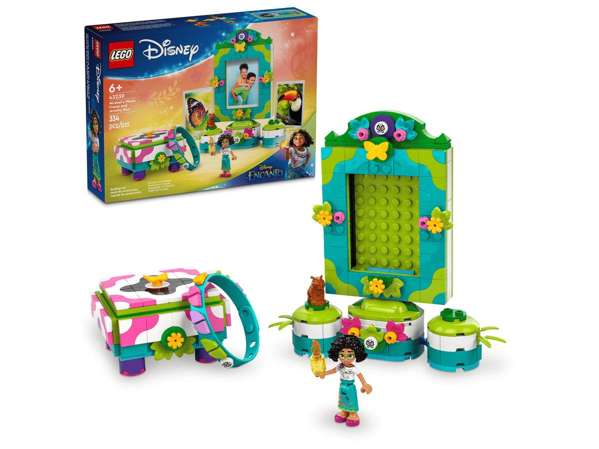 LEGO Disney Encanto 43239 Mirabels Fotorahmen und Schmuckkassette (EOL), Neuware
