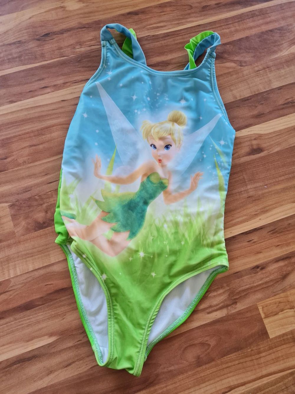 Badeanzug "Tinkerbell" Gr. 122/128, Secondhand