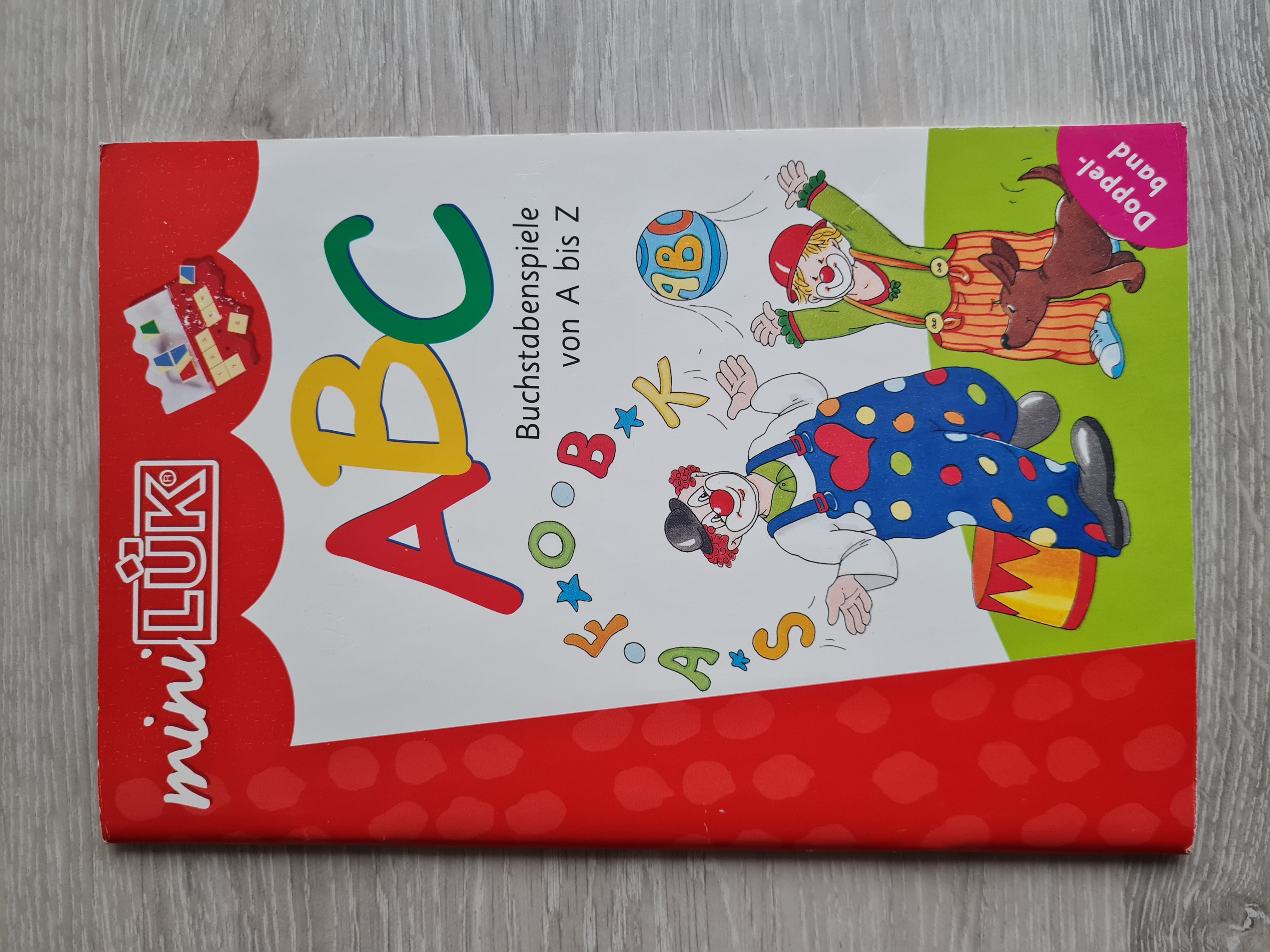 mini LÜK ABC Buchstabenspiele von A bis Z, für Vorschulkinder und Schulanfänger, Doppelband