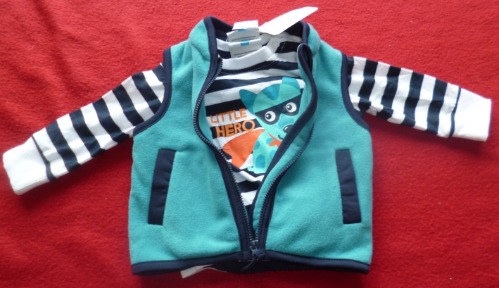 Baby-Set "Little Hero", Gr. 56, Neuware